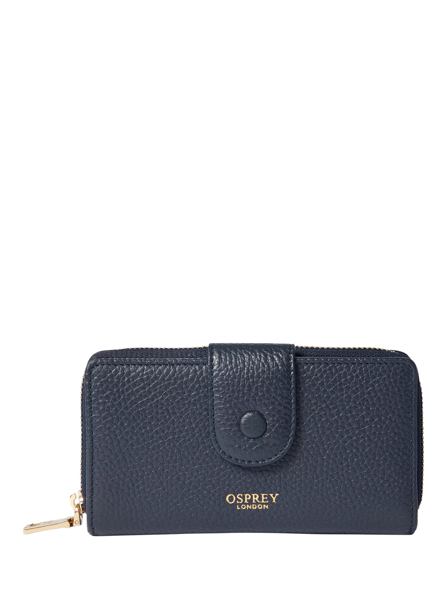 OSPREY LONDON Core Medium Leather Popper Matinee Purse