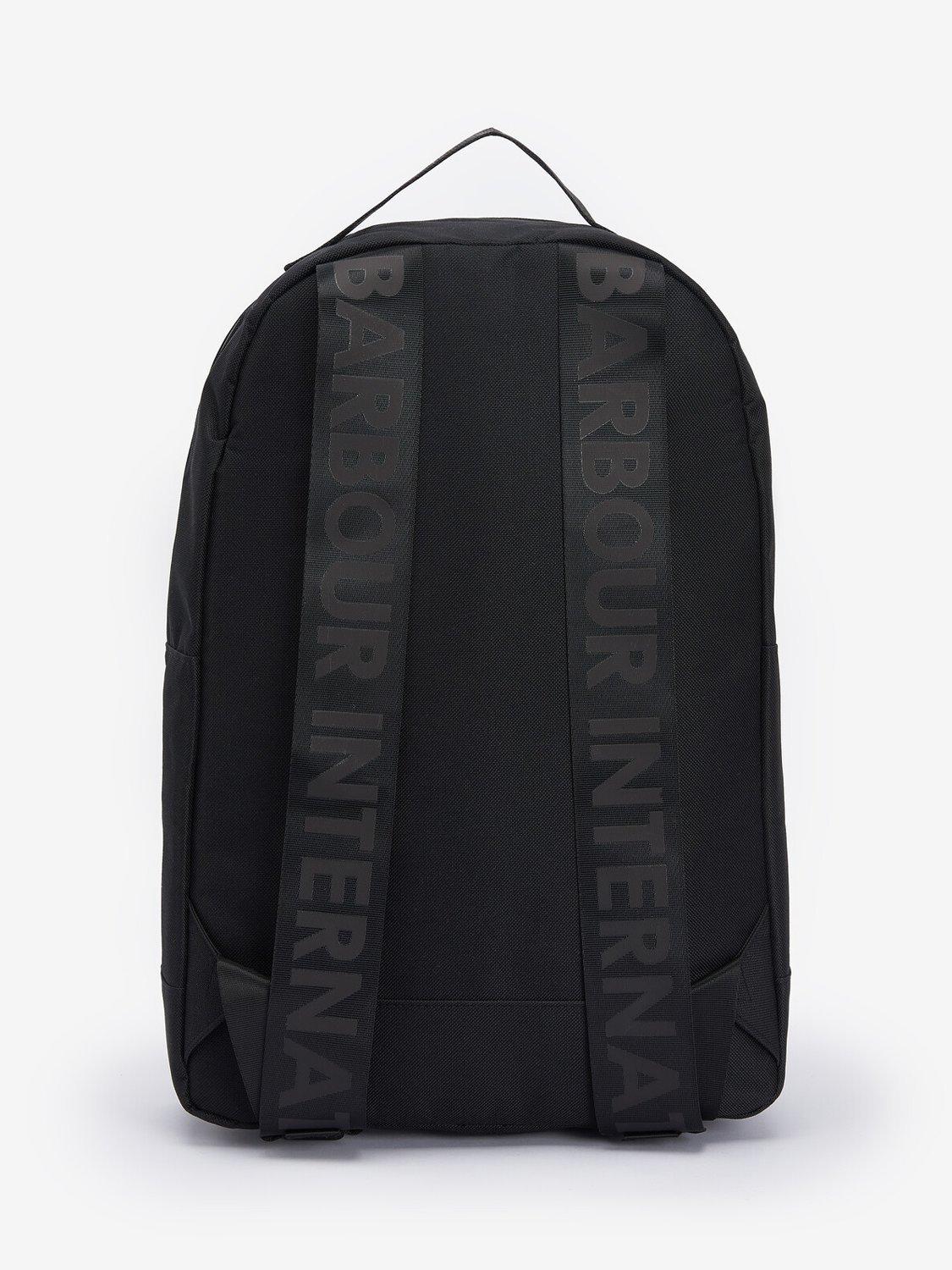 Barbour International Knockhill black backpack - British product