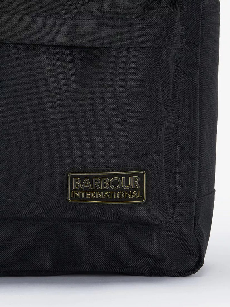 Barbour International Knockhill black backpack - British product