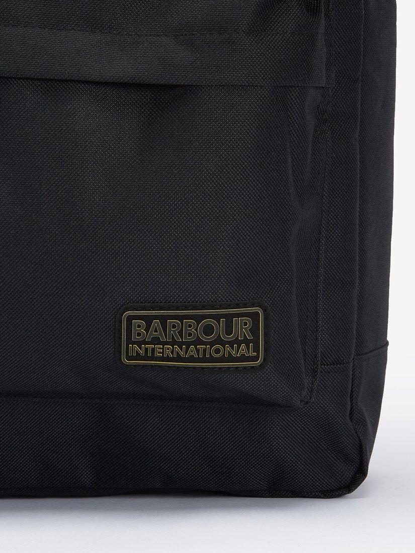 Barbour International Knockhill black backpack - British product