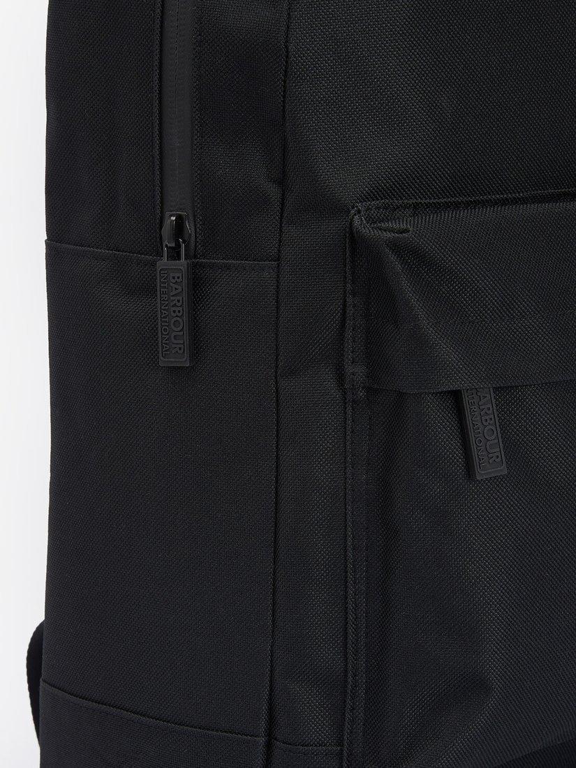 Barbour International Knockhill black backpack - British product