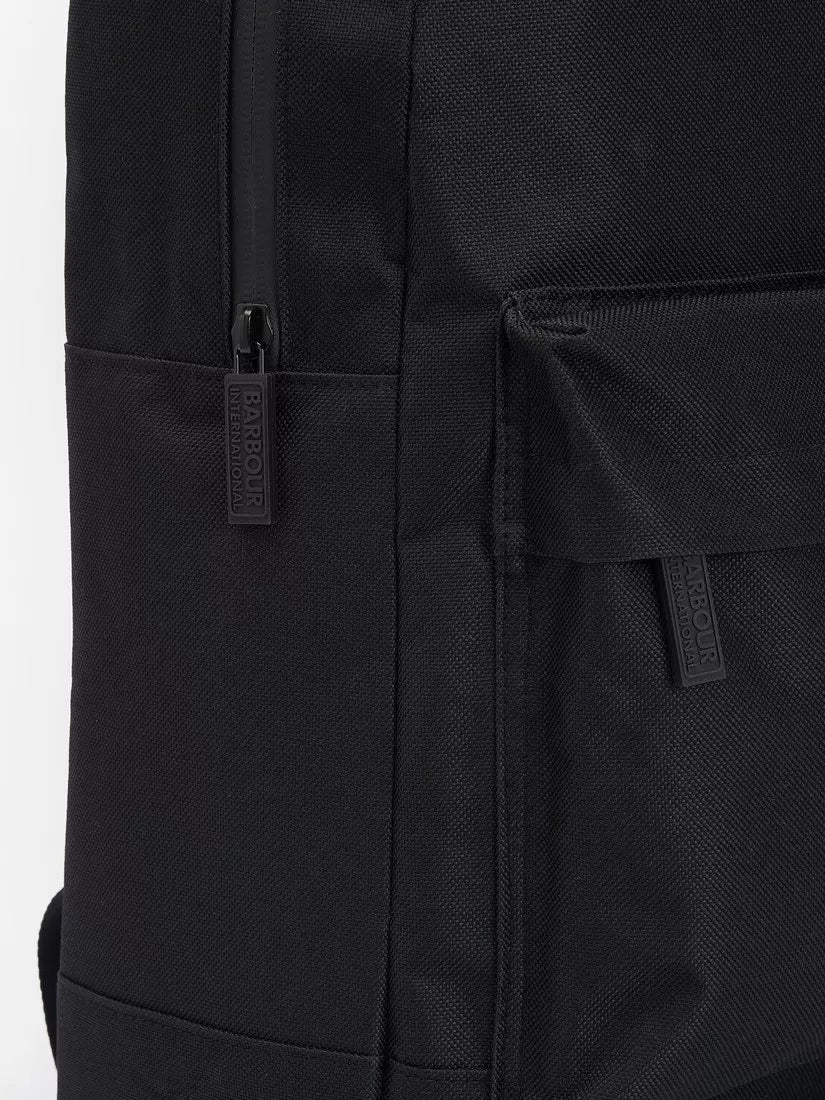 Barbour International Knockhill black backpack - British product