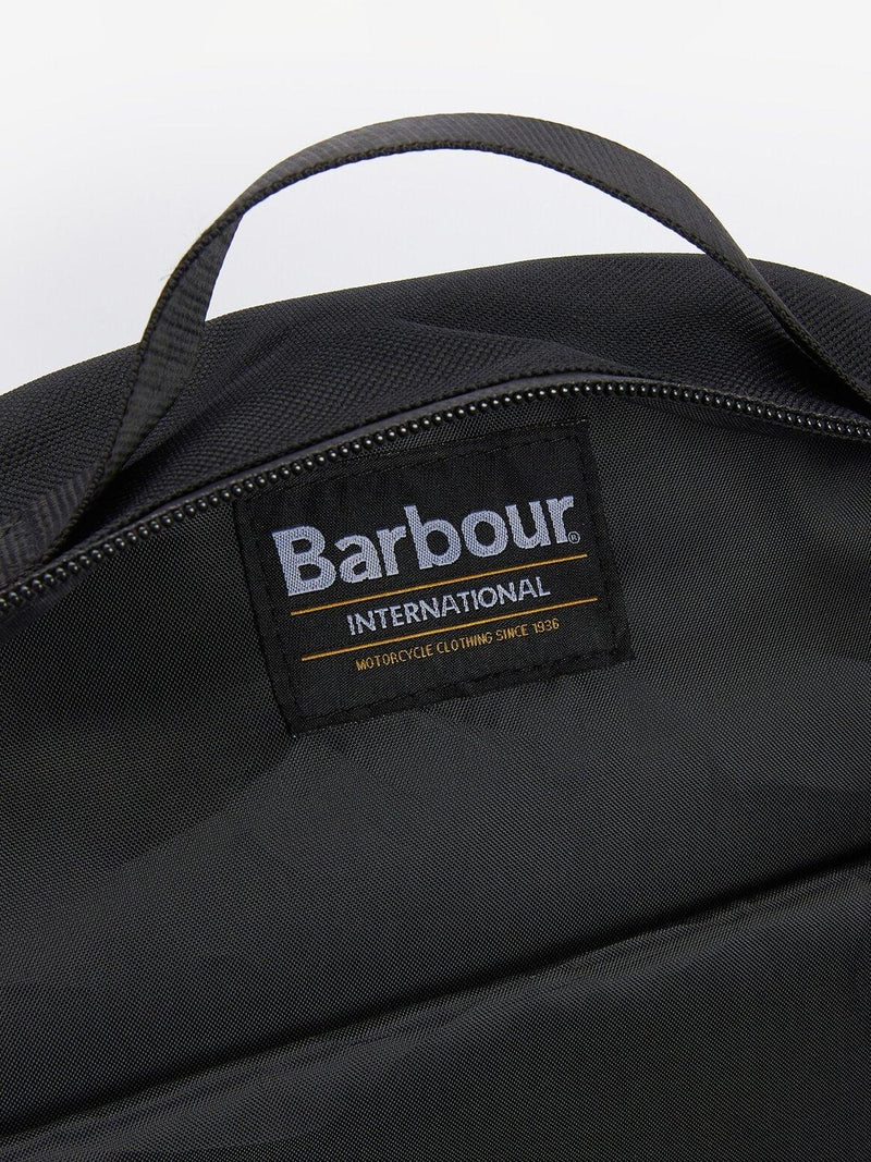 Barbour International Knockhill black backpack - British product