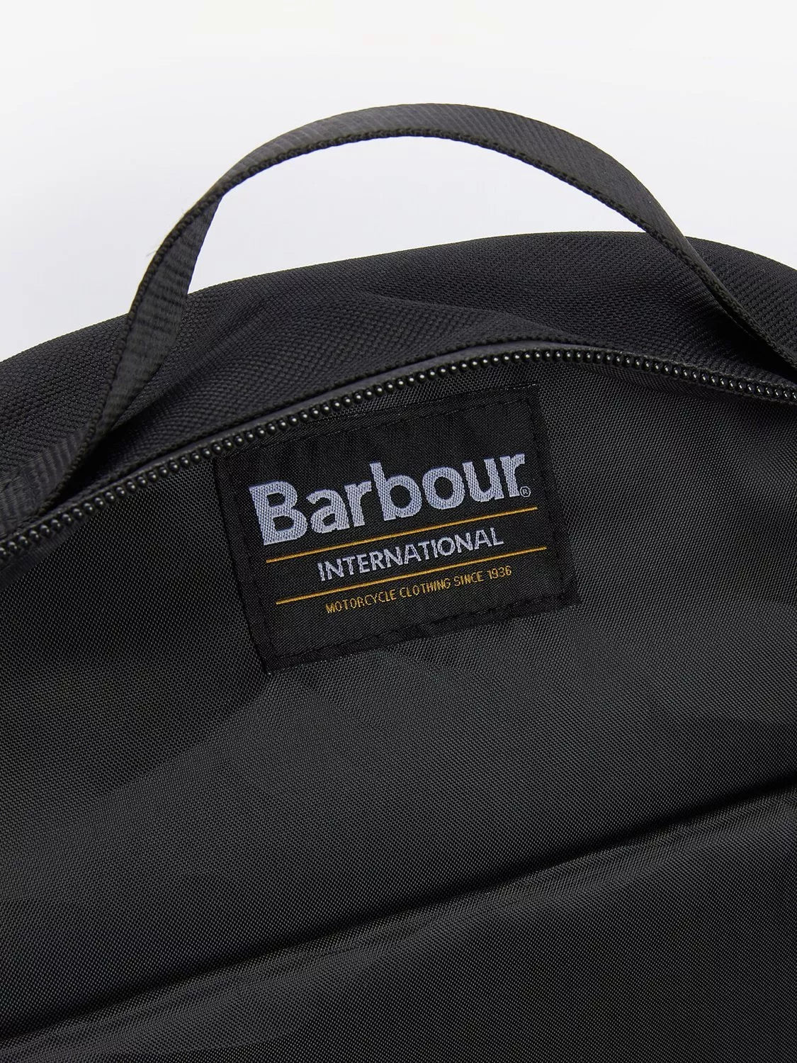 Barbour International Knockhill black backpack - British product
