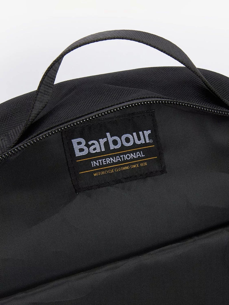 Barbour International Knockhill black backpack - British product