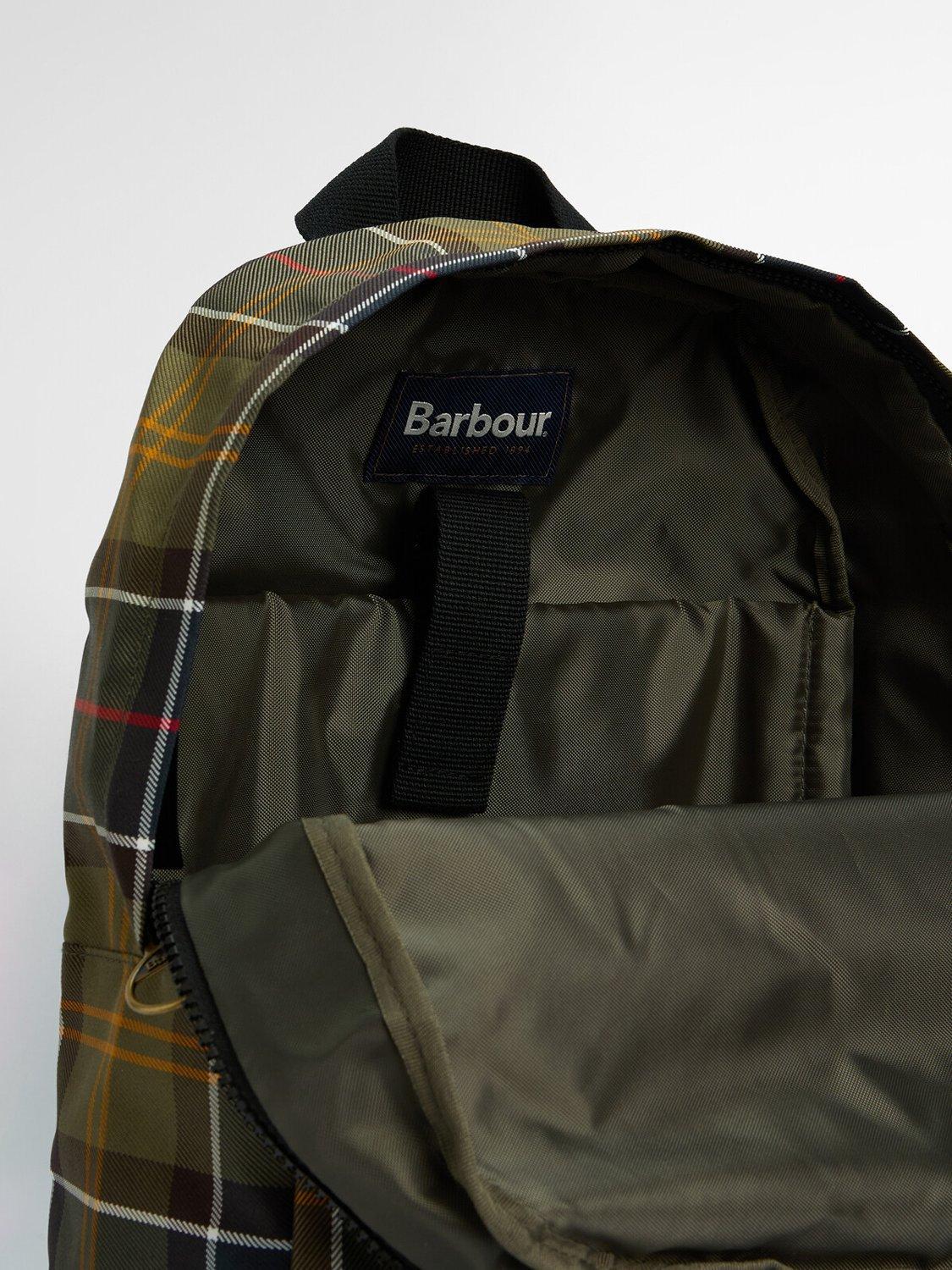 Barbour Torridon classic tartan backpack (British brand)