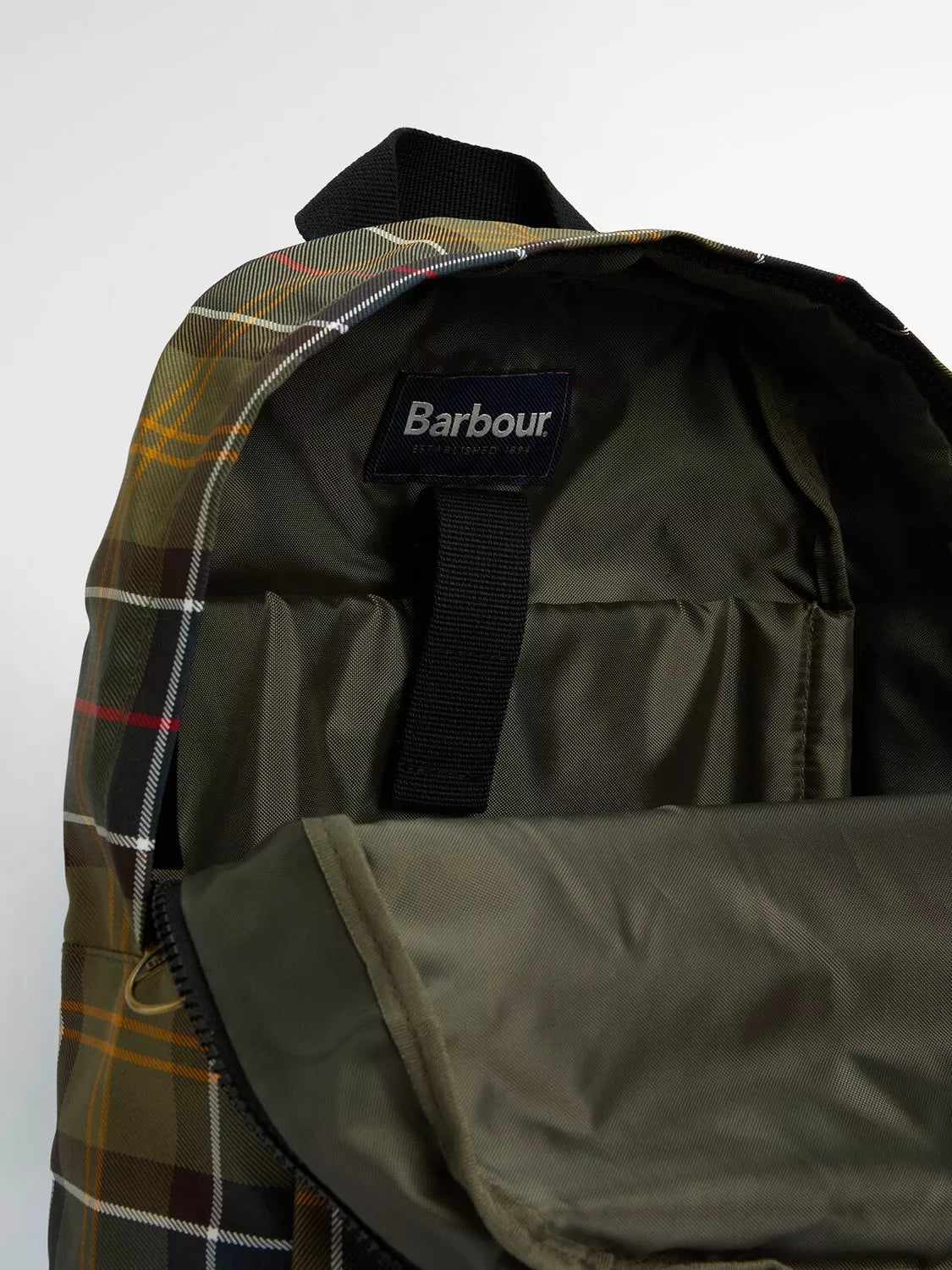Barbour Torridon classic tartan backpack (British brand)