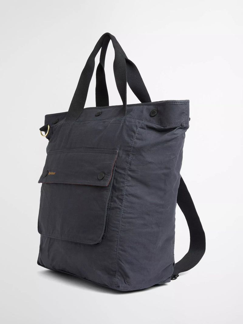Barbour Transport 3-Way Tote Bag Navy (British brand)