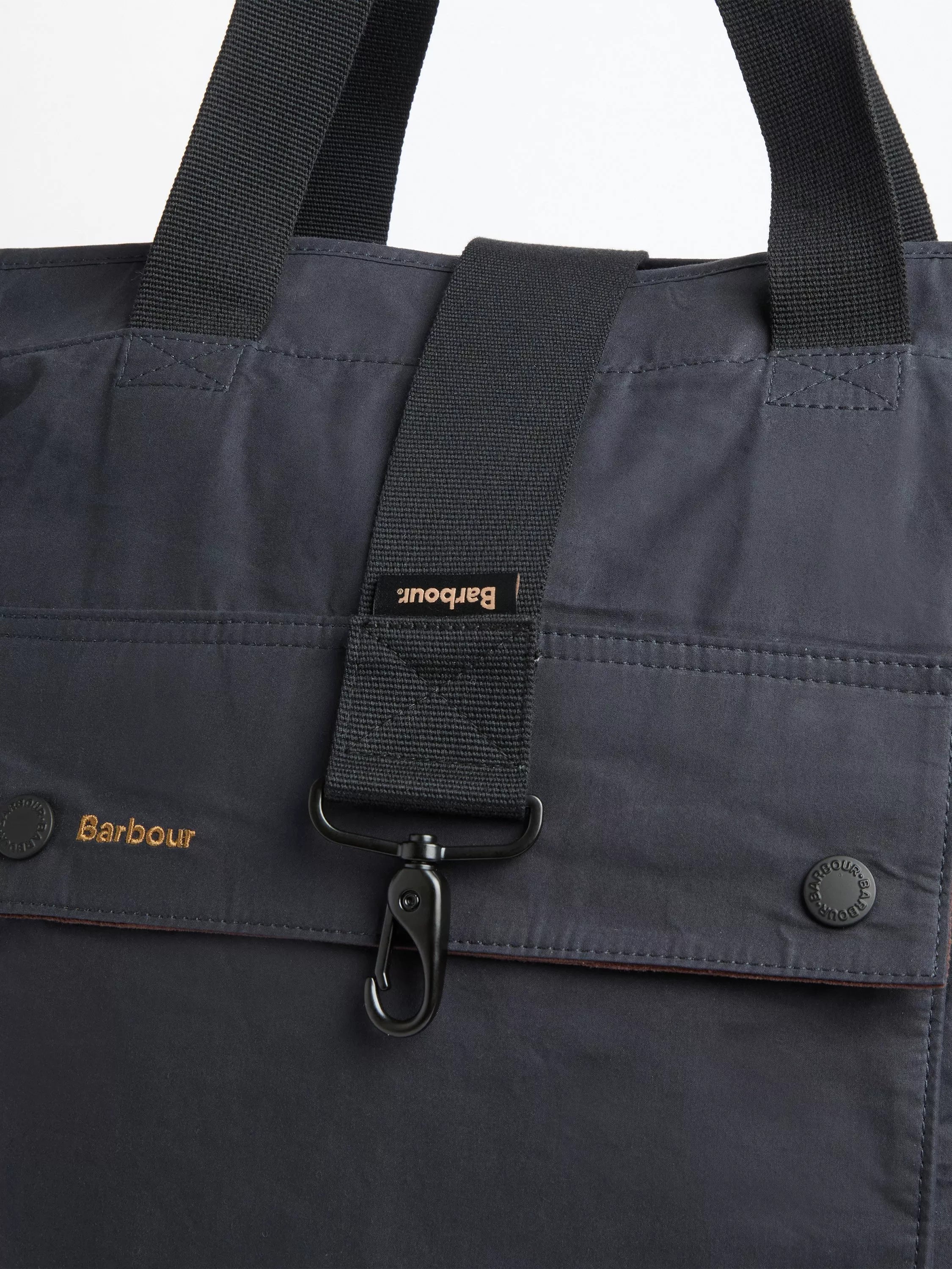 Barbour Transport 3-Way Tote Bag Navy (British brand)