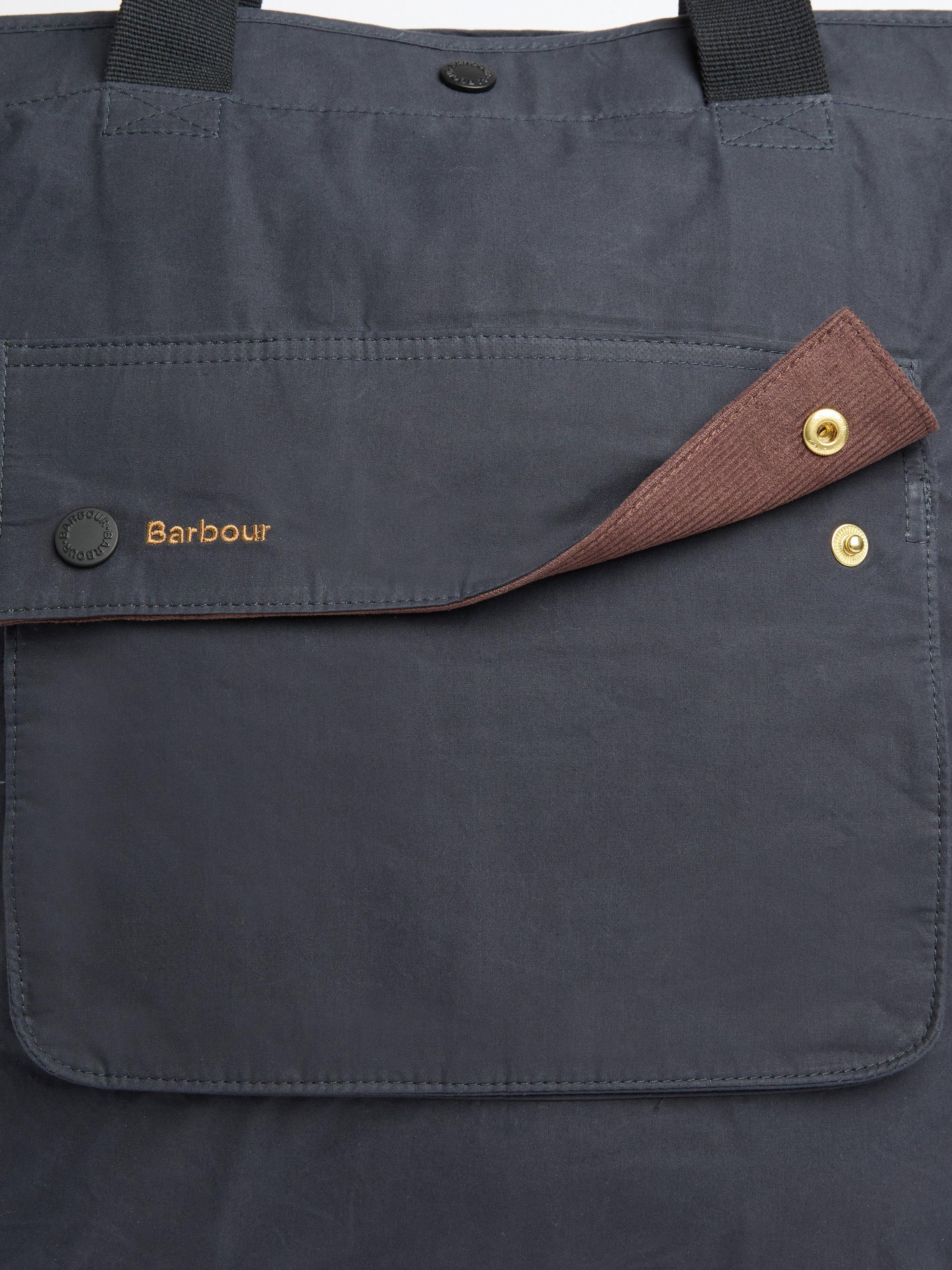 Barbour Transport 3-Way Tote Bag Navy (British brand)