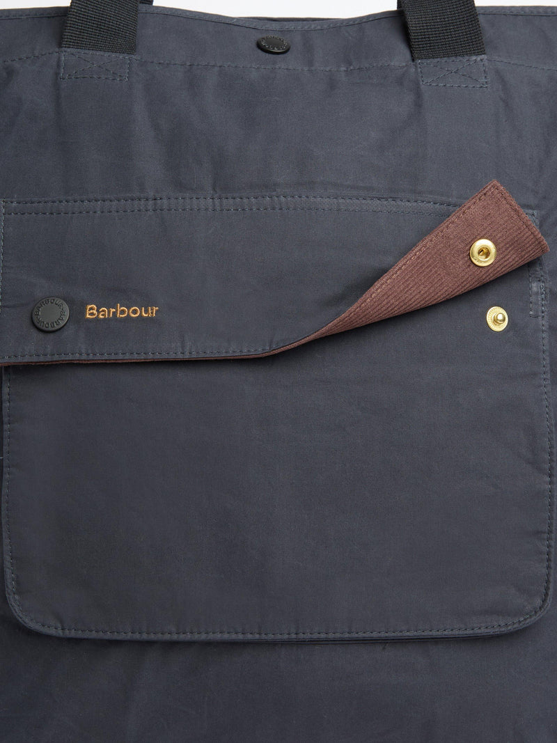 Barbour Transport 3-Way Tote Bag Navy (British brand)