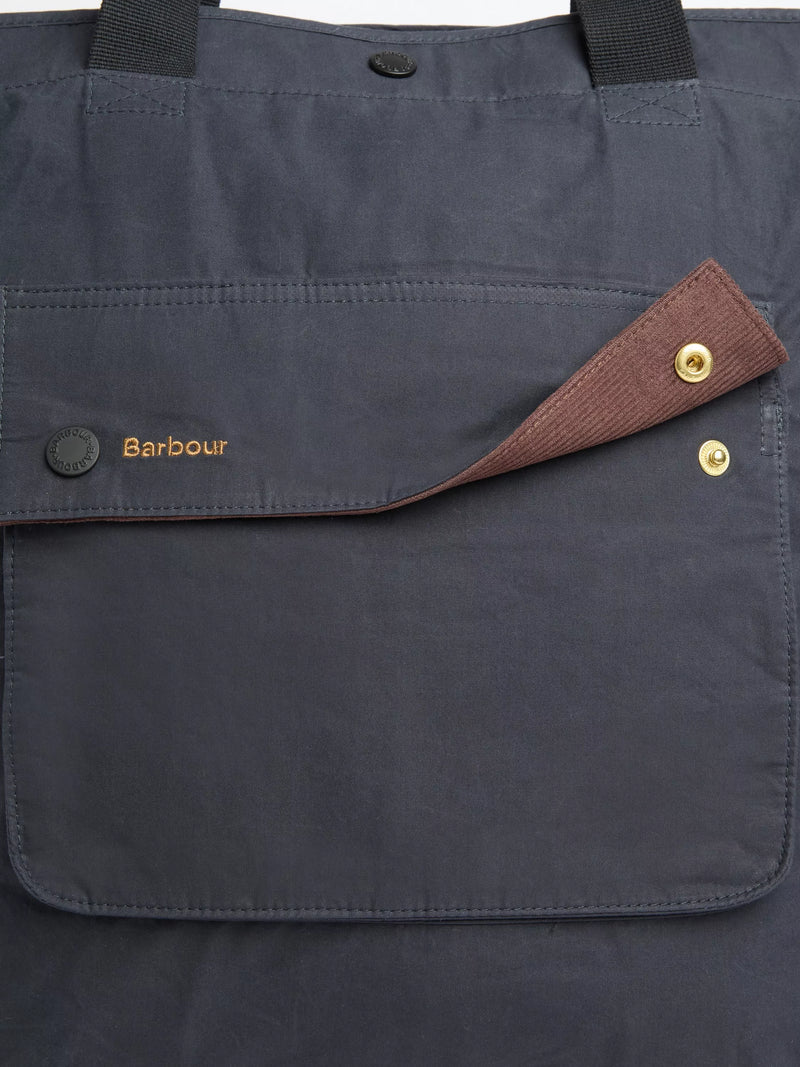 Barbour Transport 3-Way Tote Bag Navy (British brand)