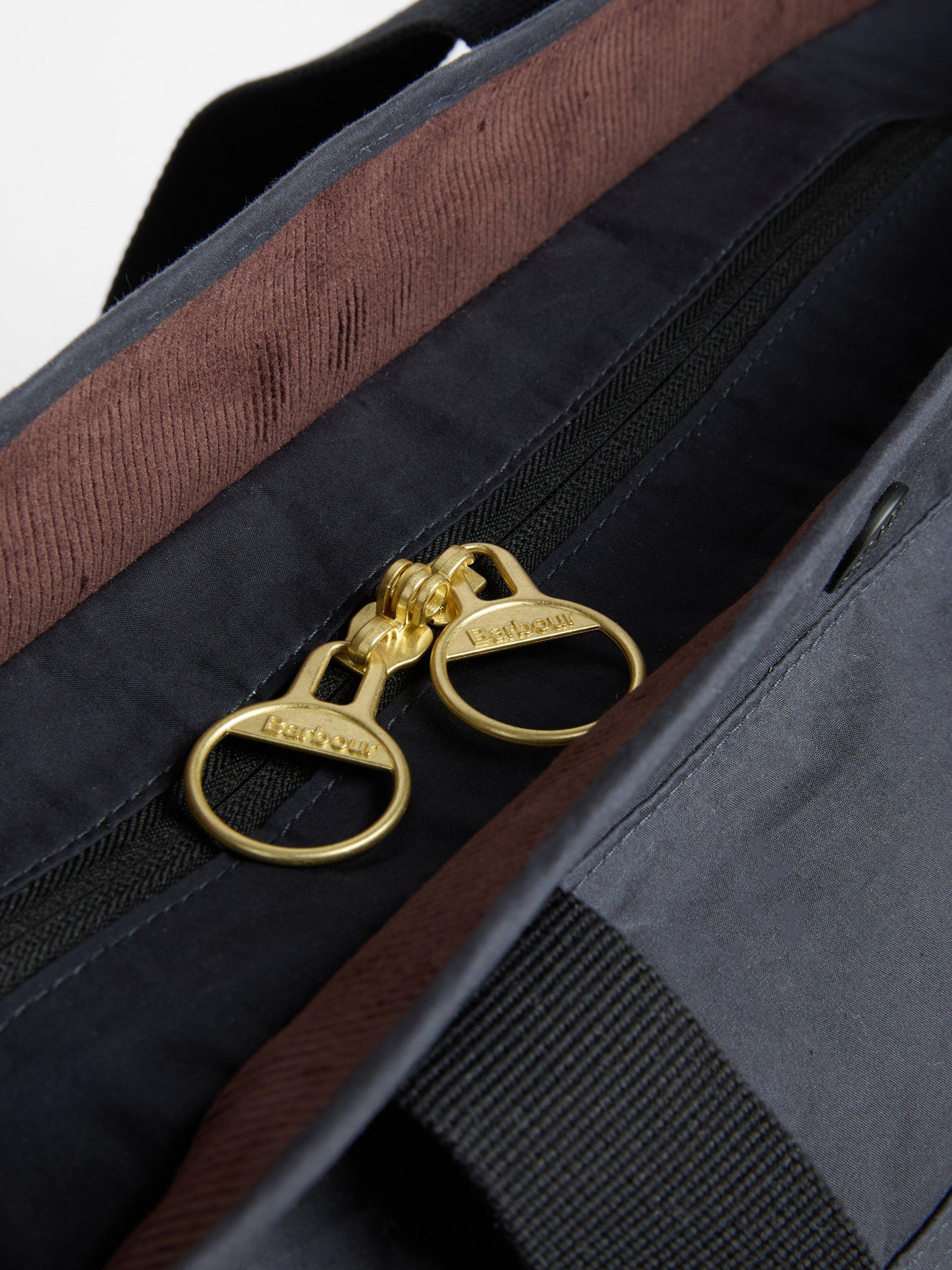 Barbour Transport 3-Way Tote Bag Navy (British brand)
