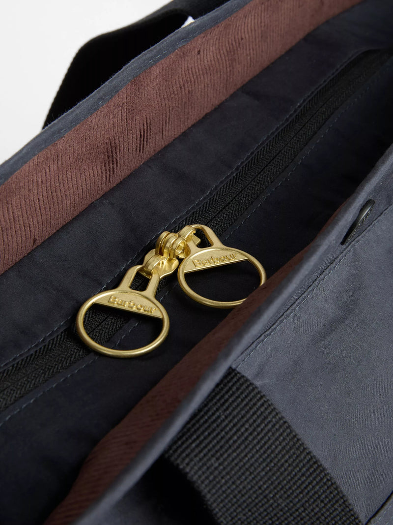 Barbour Transport 3-Way Tote Bag Navy (British brand)