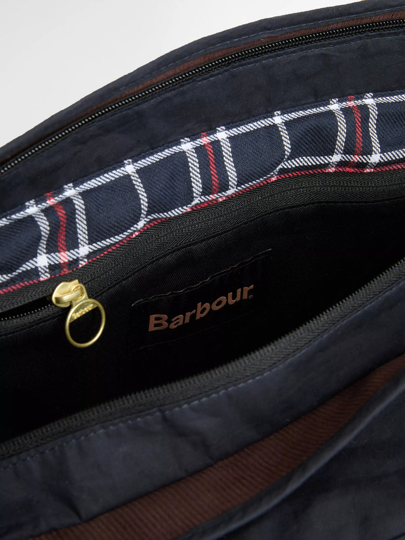 Barbour Transport 3-Way Tote Bag Navy (British brand)
