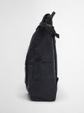 Barbour Transport Fold Over Backpack Black - British product