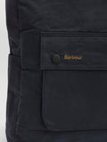 Barbour Transport Fold Over Backpack Black - British product