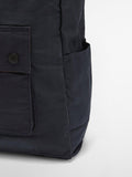 Barbour Transport Fold Over Backpack Black - British product