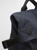 Barbour Transport Fold Over Backpack Black - British product