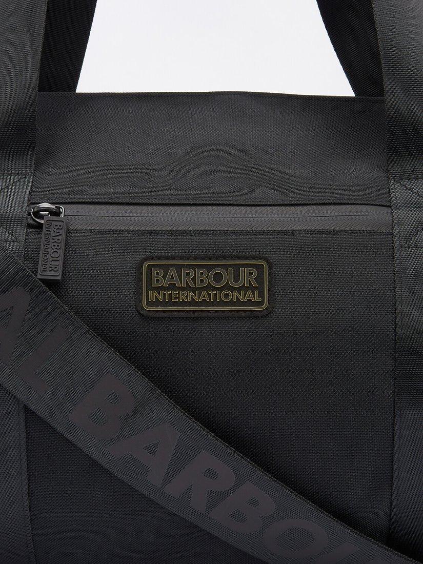 Barbour International holdall bag black, imported from the UK