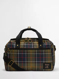 Barbour Torridon tartan flight bag cabin size - British product
