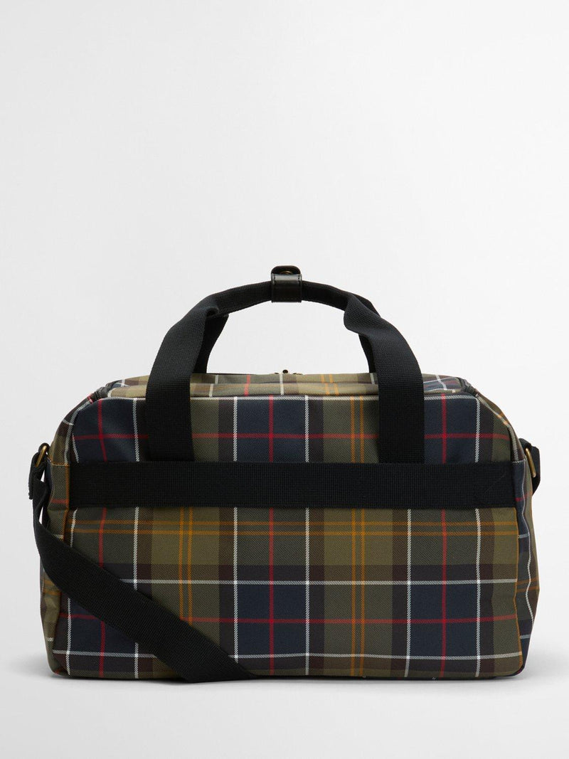 Barbour Torridon tartan flight bag cabin size - British product