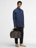 Barbour Torridon tartan flight bag cabin size - British product