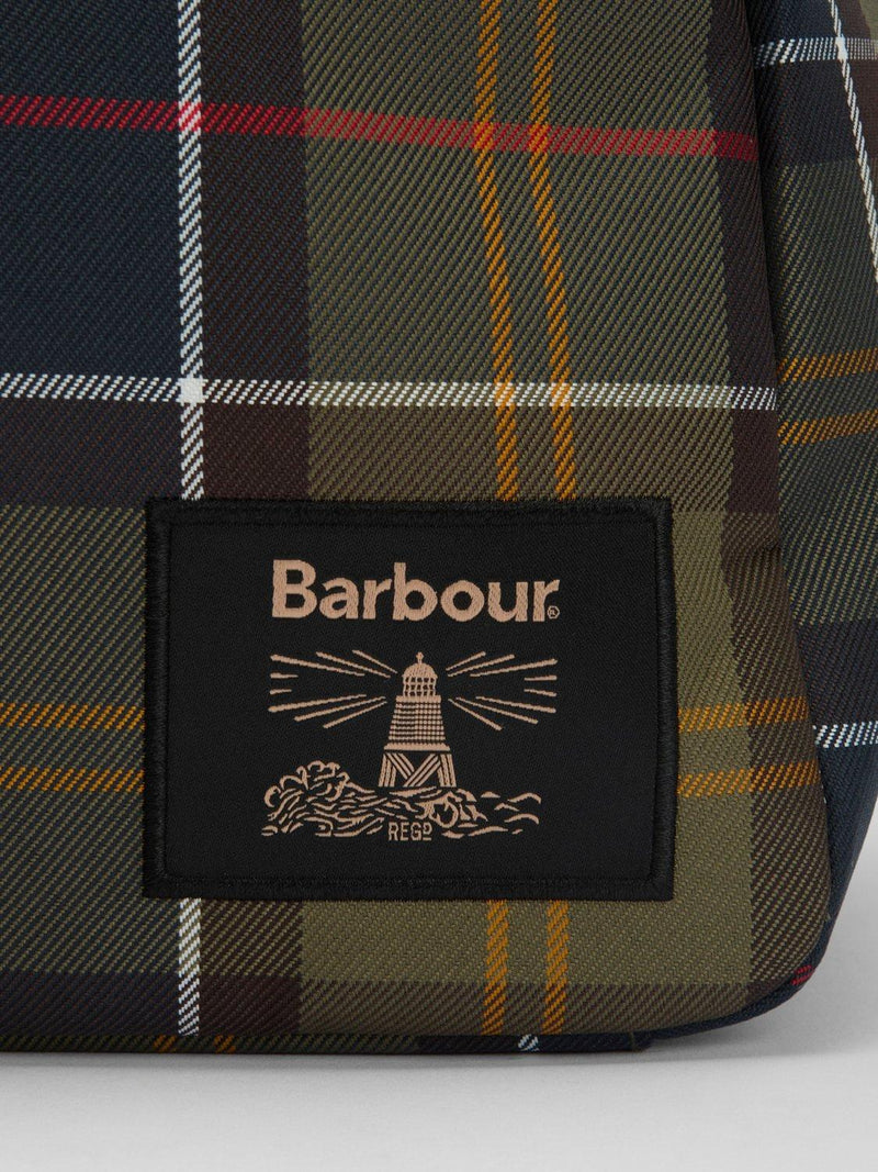 Barbour Torridon tartan flight bag cabin size - British product