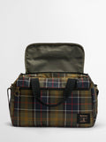 Barbour Torridon tartan flight bag cabin size - British product