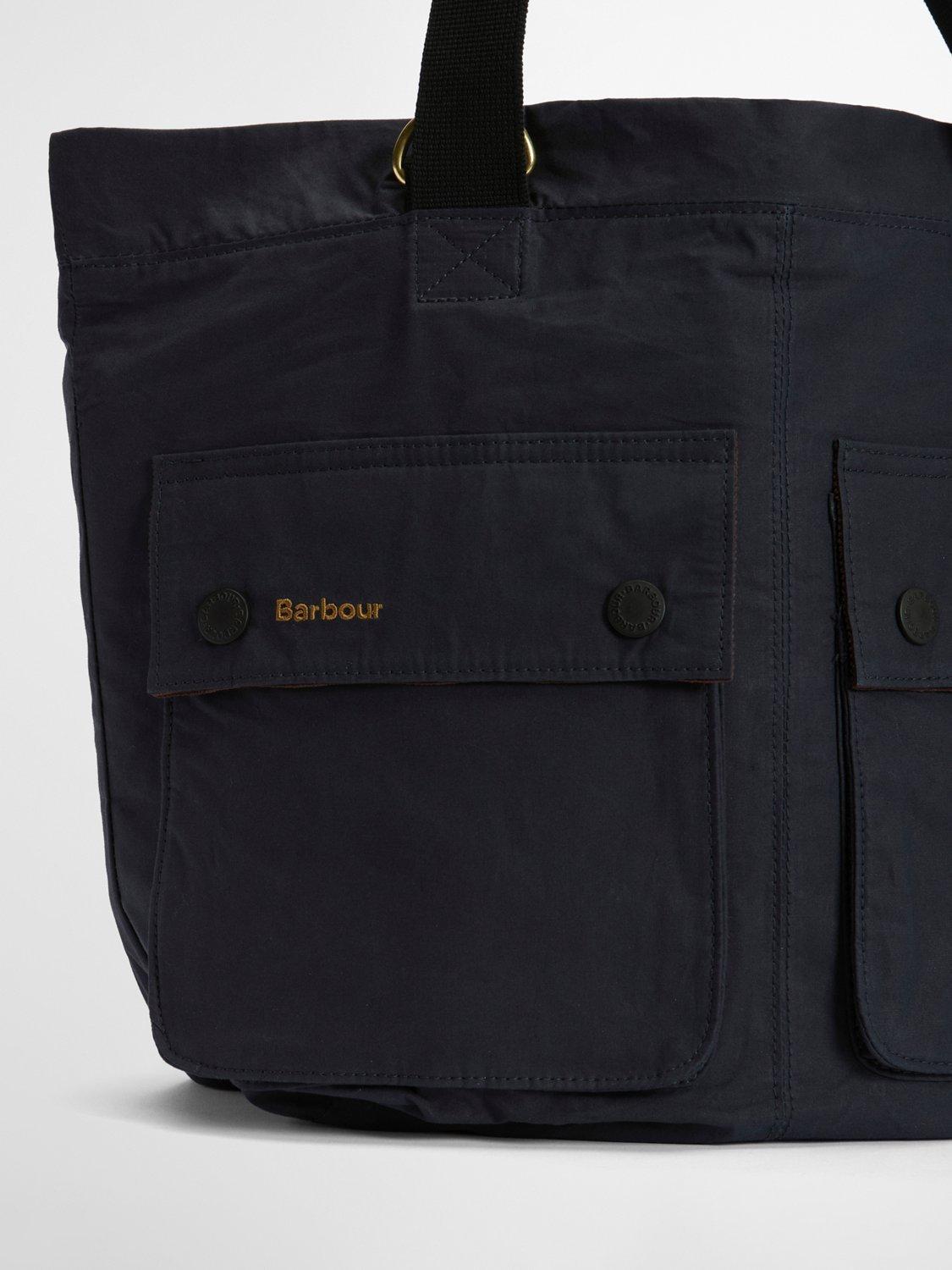 Barbour Transport Carry-All Tote Bag navy UK version