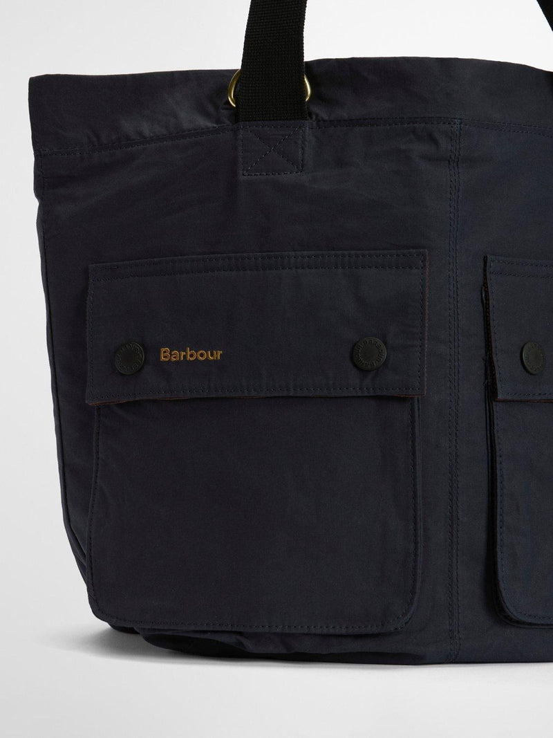 Barbour Transport Carry-All Tote Bag navy UK version