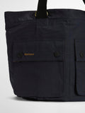 Barbour Transport Carry-All Tote Bag navy UK version