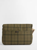 Barbour crossbody bag Dusky Green Tartan (British brand)