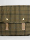 Barbour crossbody bag Dusky Green Tartan (British brand)