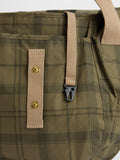 Barbour crossbody bag Dusky Green Tartan (British brand)