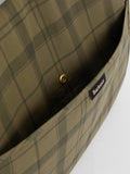 Barbour crossbody bag Dusky Green Tartan (British brand)