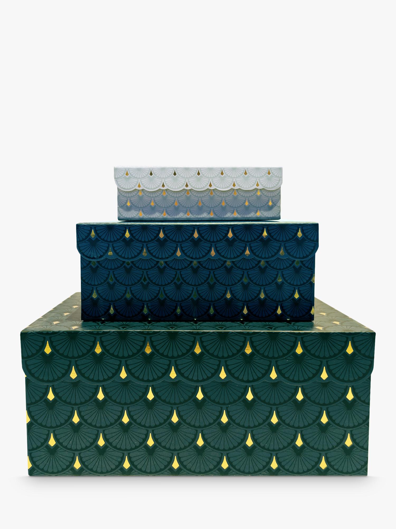 Eleanor Stuart art deco scalloped gift box, UK version
