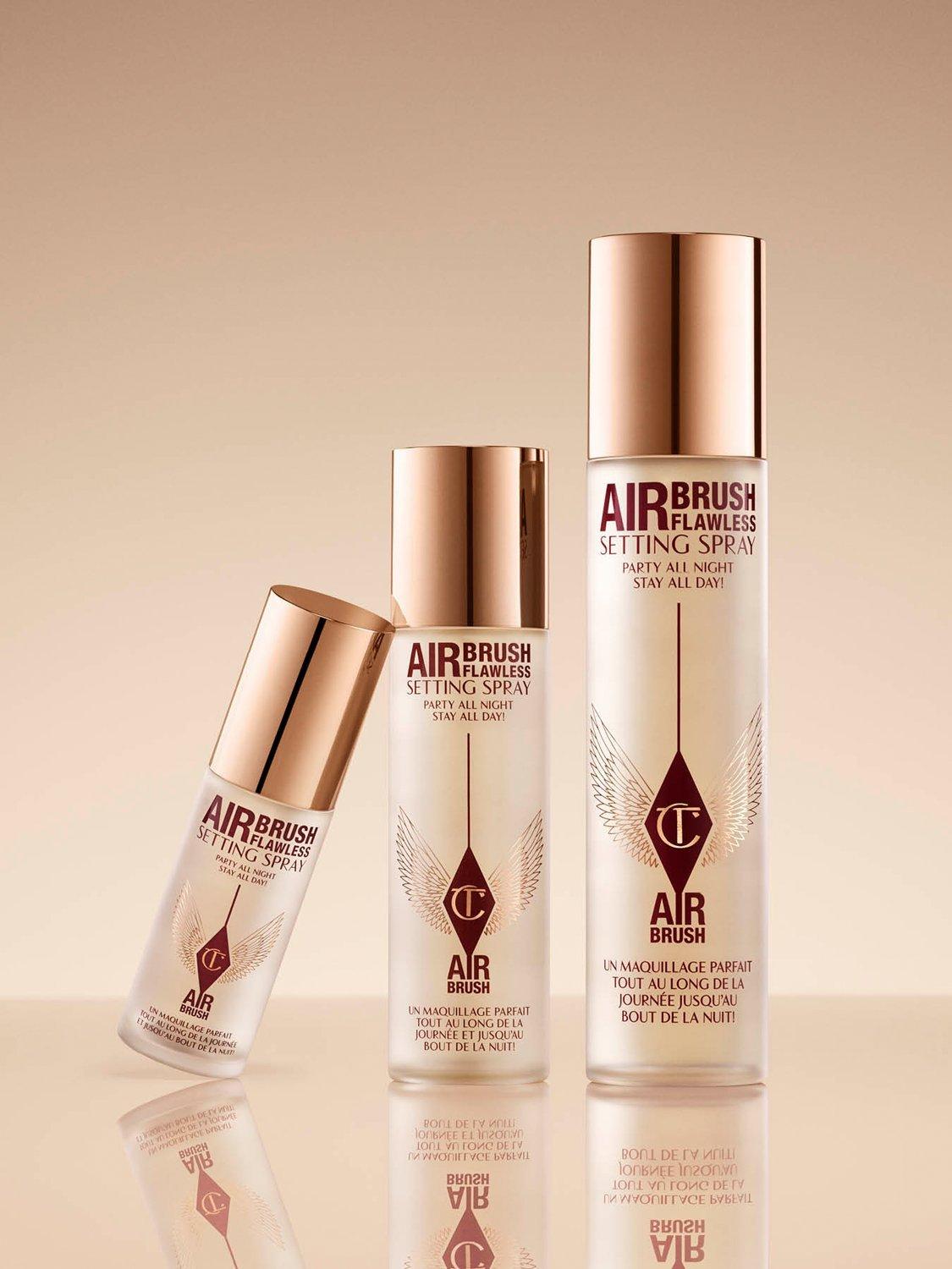 سبراي تثبيت شارلوت تيلبري Airbrush Flawless 34 مل - منتج بريطاني