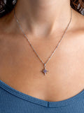 Kit Heath Céleste Aurora crystal birthstone necklace with amethyst - British product