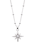 Kit Heath Céleste Aurora Birthstone Crystal Pendant Necklace 45cm