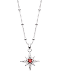 Kit Heath Céleste Aurora Birthstone Crystal Pendant Necklace 45cm