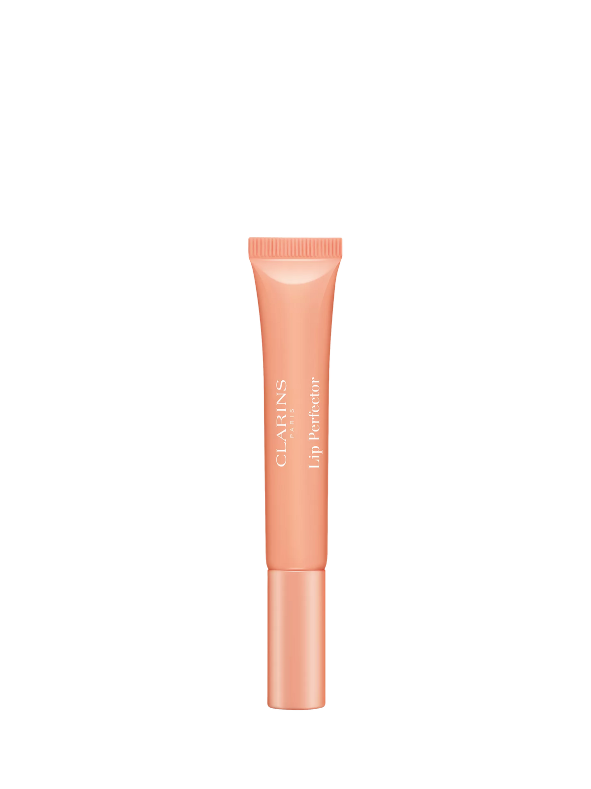 Clarins Natural Lip Perfector Apricot Shimmer 12ml, imported from the UK