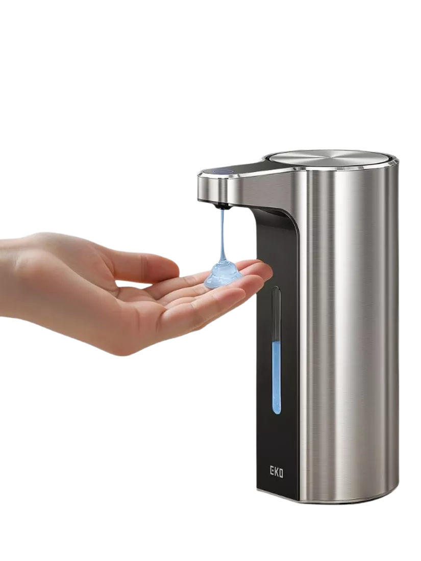EKO Aroma Pro touchless automatic liquid soap dispenser 400ml stainless steel, UK version