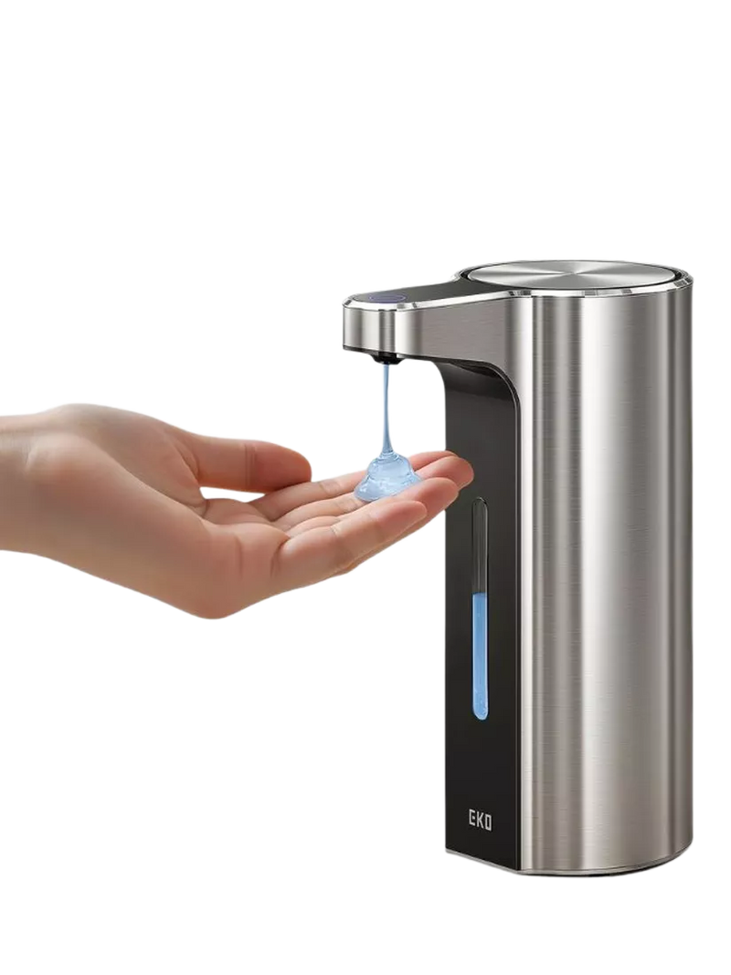 EKO Aroma Pro touchless automatic liquid soap dispenser 400ml stainless steel, UK version