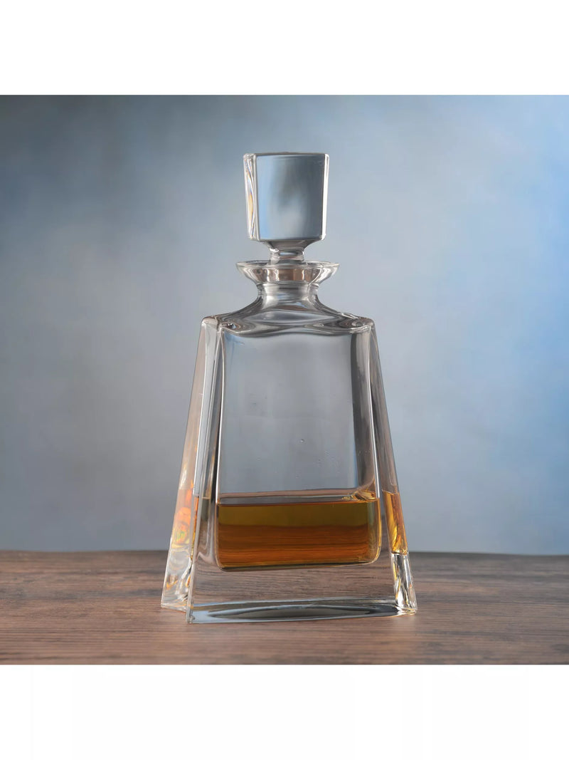 Crystalite Bohemia Boston lead crystal decanter 600ml - British product