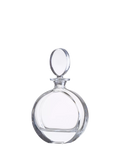 Crystalite Bohemia disc shaped crystal decanter 650ml (British brand)