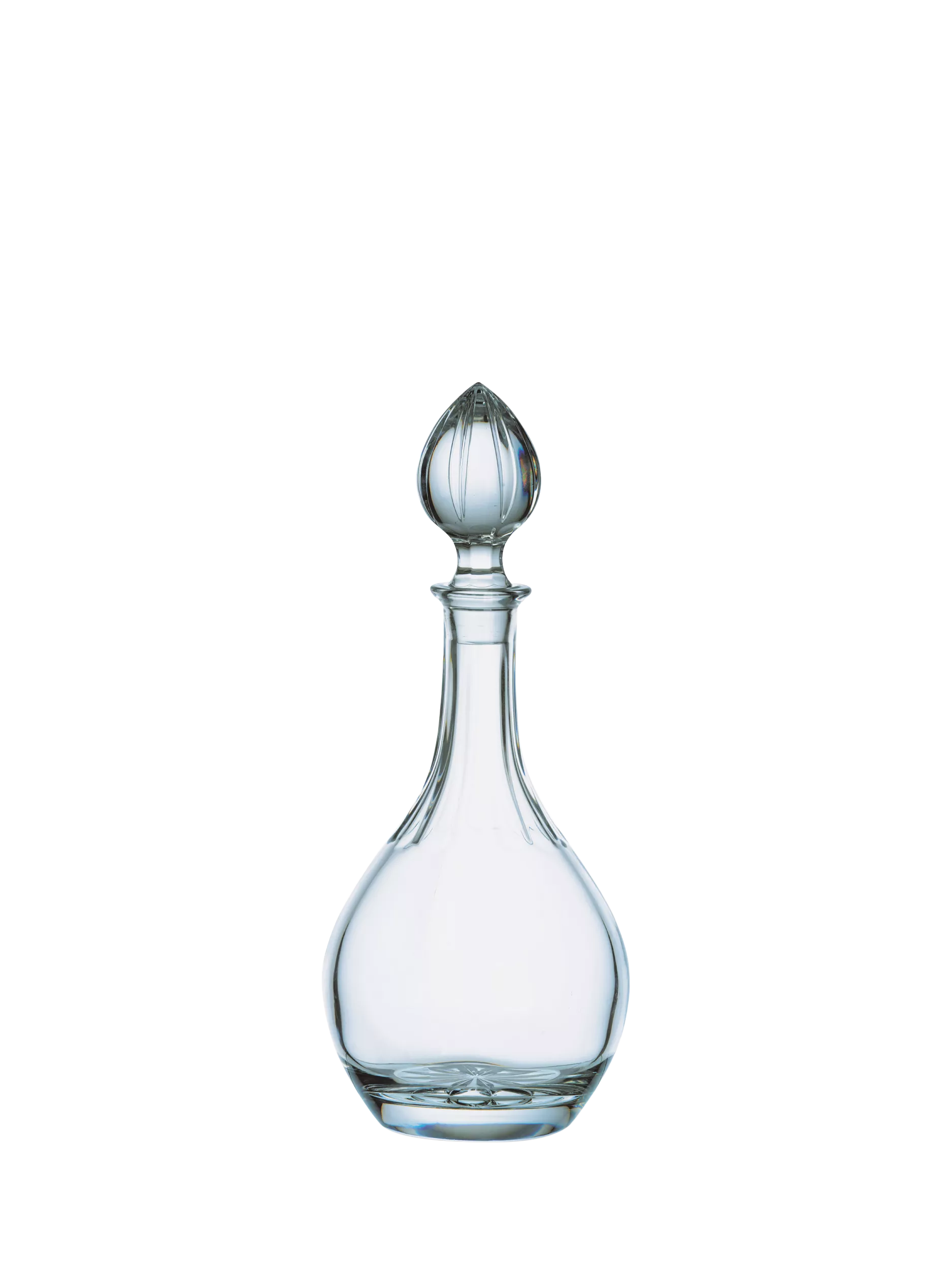 Crystalite Bohemia plain crystal glass wine decanter 1.15L (British brand)