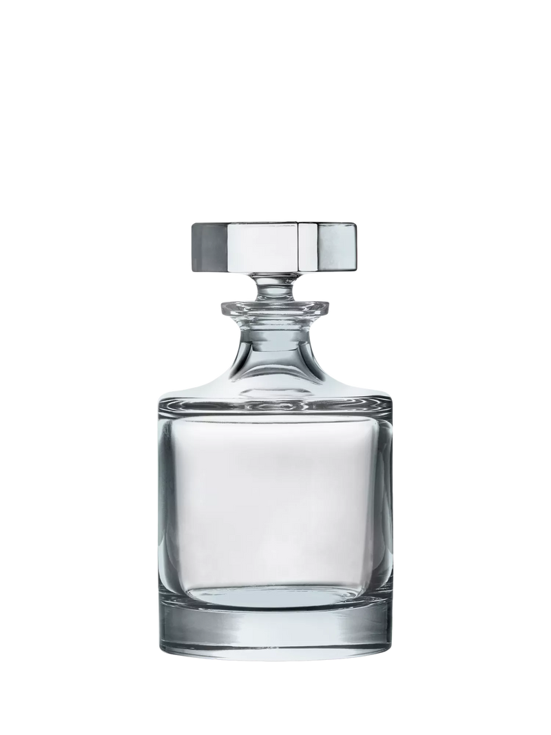 Crystalite Bohemia round crystal decanter 850ml (British brand)