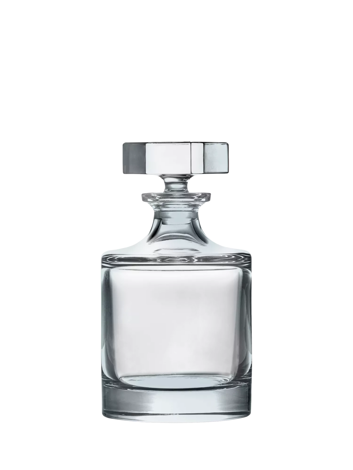 Crystalite Bohemia round crystal decanter 850ml (British brand)