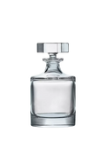 Crystalite Bohemia round crystal decanter 850ml (British brand)